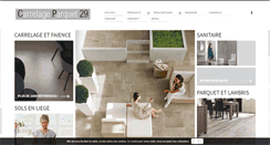 Desktop Screenshot of carrelage-parquet-29.fr